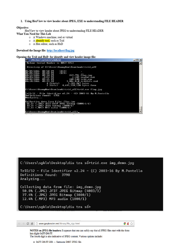 1.2 How To Use Some Tools For Viewing Header File | Download Free PDF ...