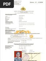 Bagi Format SKCK | PDF