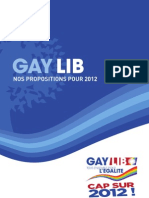 GayLib, nos propositions pour 2012
