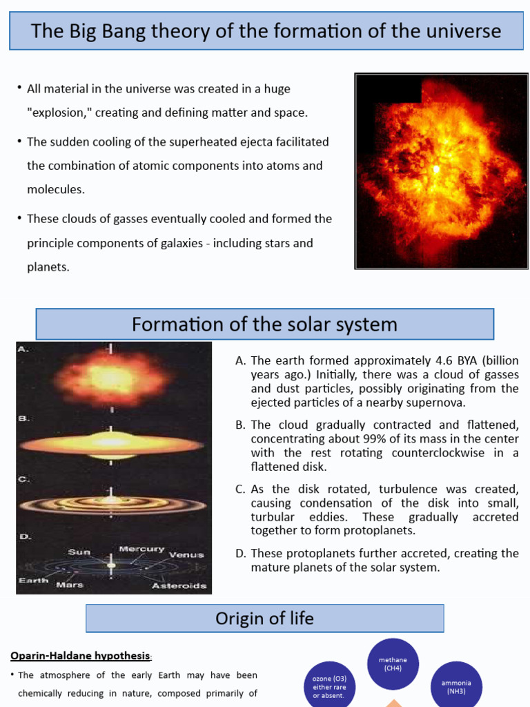 Module I - 1 - Origin - of - Life, Darwinian Evolution, Historical