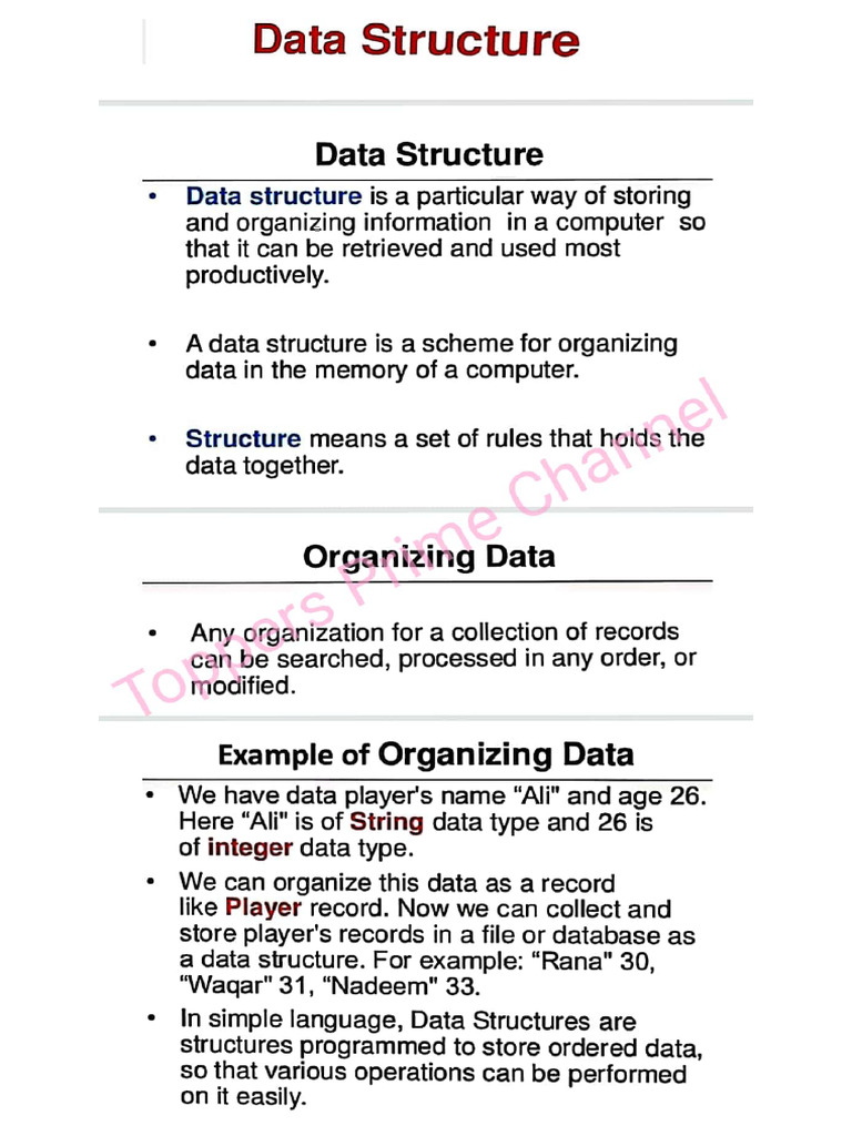 Data Structure Complete | PDF