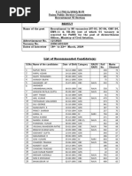Telangana Roster Points 2022 Overview | PDF | Asia
