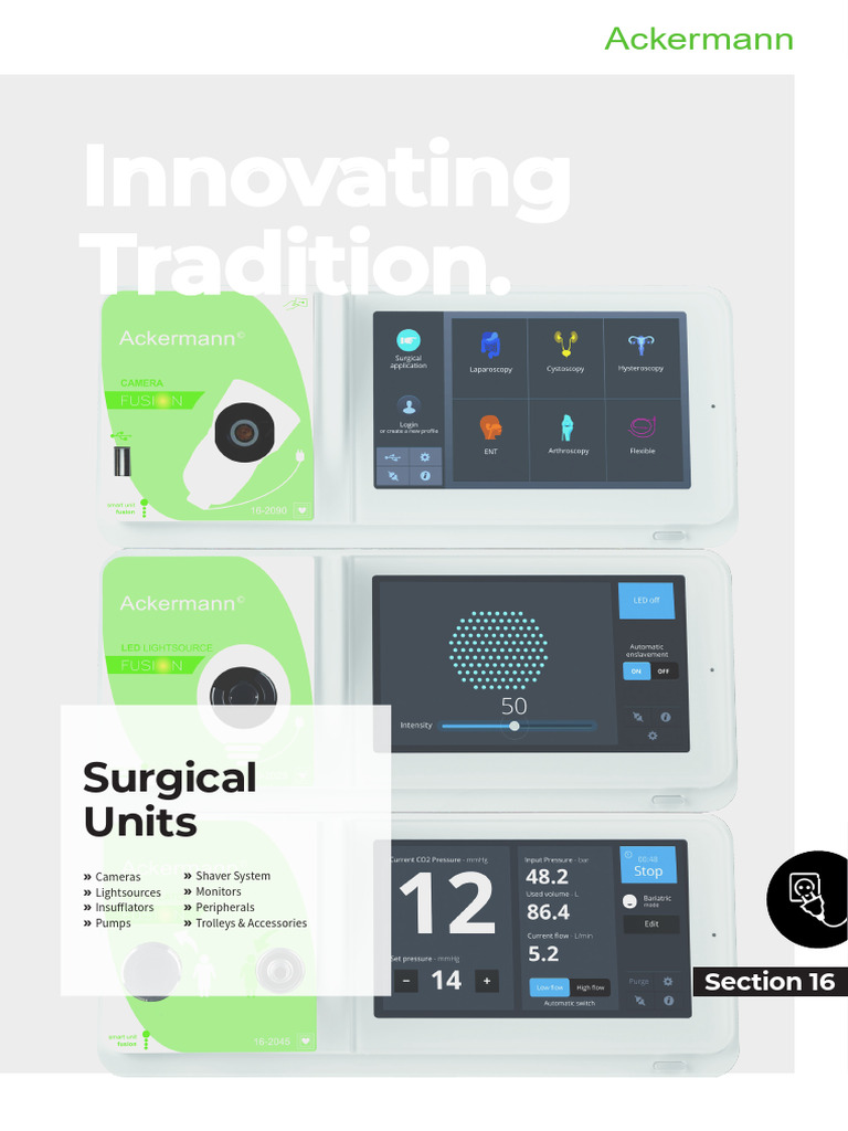 Ackerrmann FUSION - OTHER SURGICAL UNITS | PDF