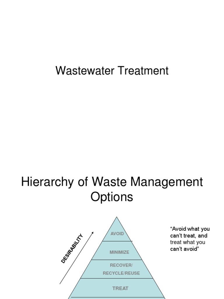 Wastewater Treatment Process Overview | PDF | Sewage Treatment | Wastewater