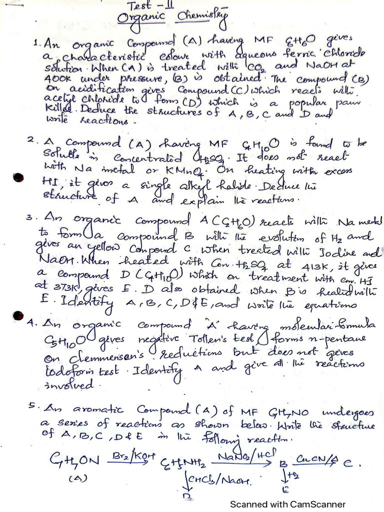 Xii A B C D Test Qns Pdf