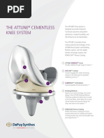 Surgical Technique Guide-ATTUNE Knee System INTUITION Instruments | PDF ...