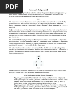 STRANGE AND BEAUTIFUL NUMBERS 1