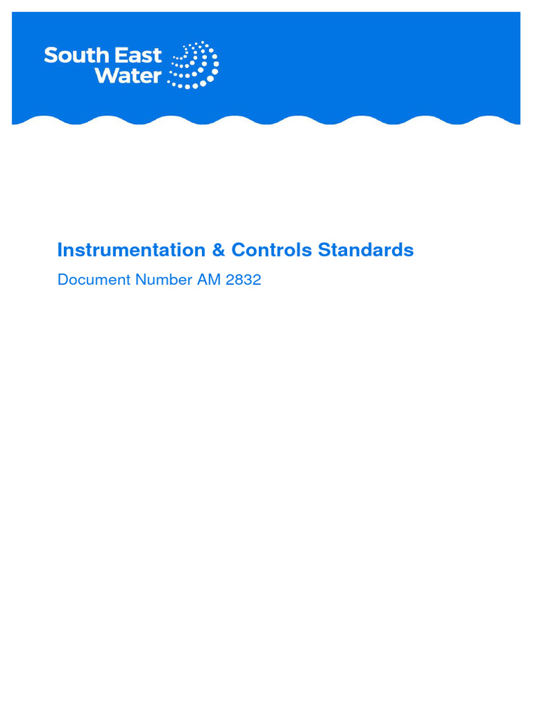 AM2832 - Instrumentation and Controls Standards | PDF | Pressure ...