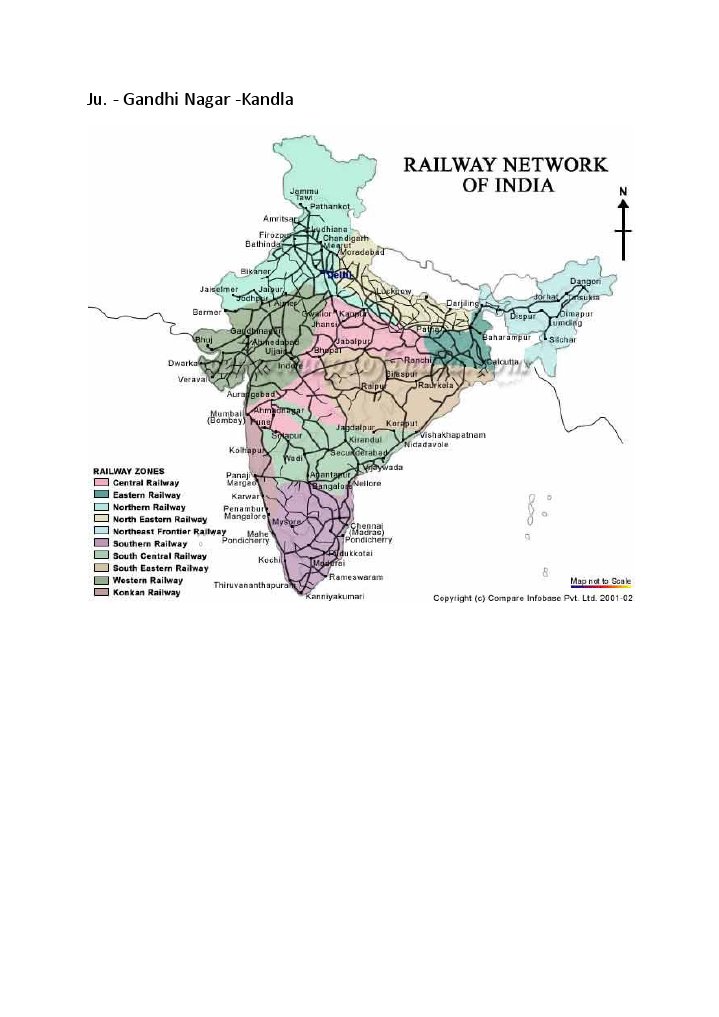 Gandhi Nagar to Kandla Route Guide | PDF