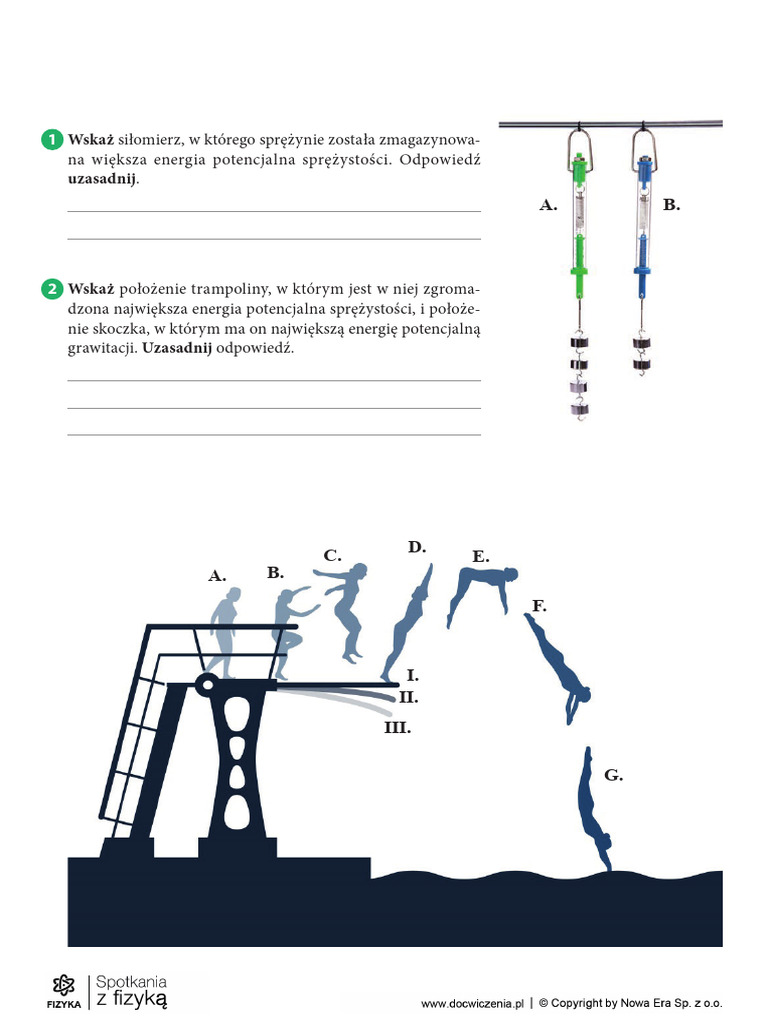 Energia Potencjalna Sprężystości Wzór