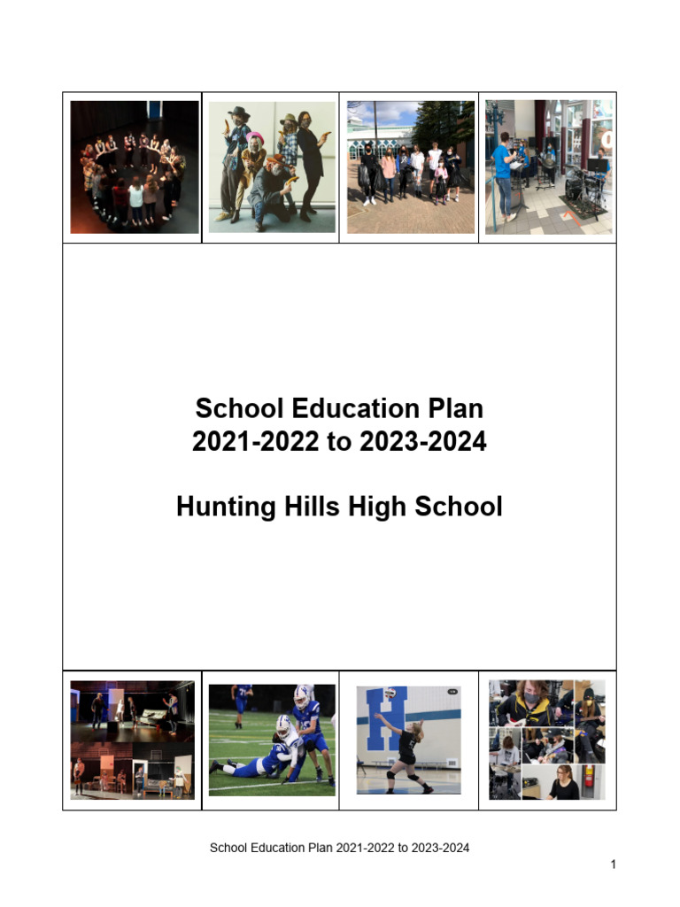 School Ed Plan 2021 2022 To 2023 2024.de780e4052 | PDF | Teachers ...