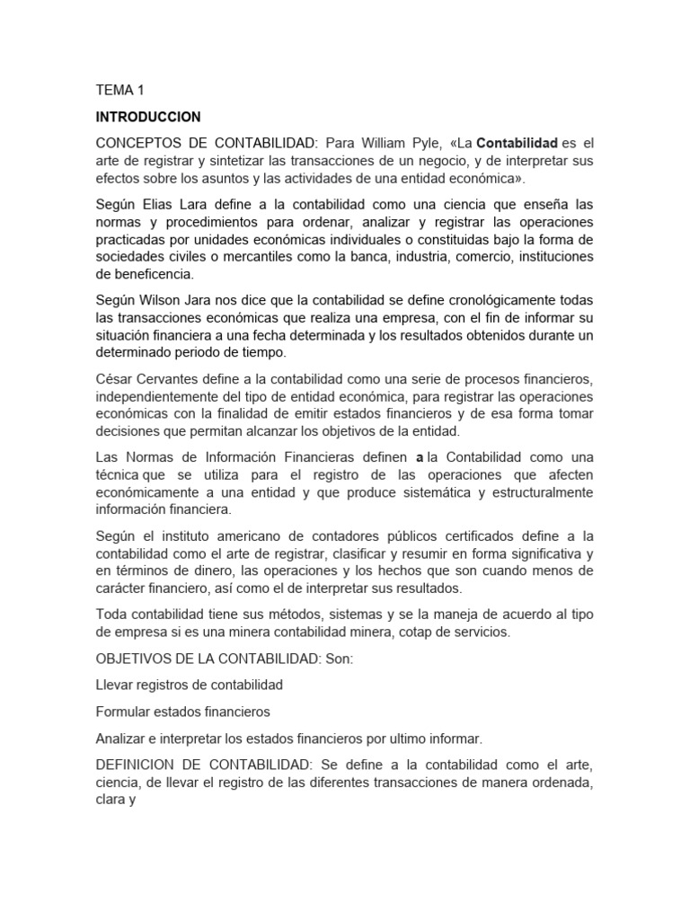 Conceptos Basicos De Contabilidad Pdf Contabilidad Cheque