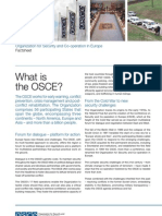 What Is The OSCE?: Factsheet