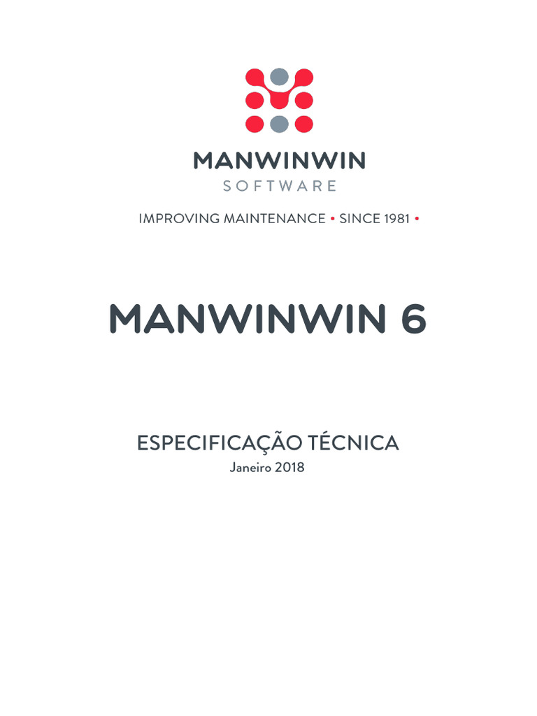 Software de Gestão de Manutenção ManWinWin | PDF | Programas | Armazém