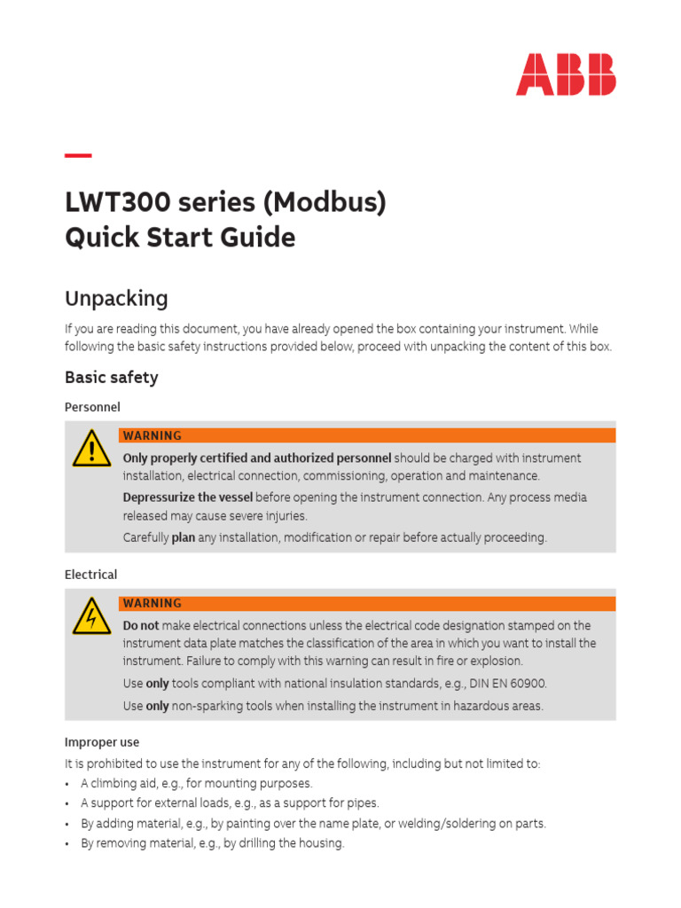 lwt300 Series | PDF