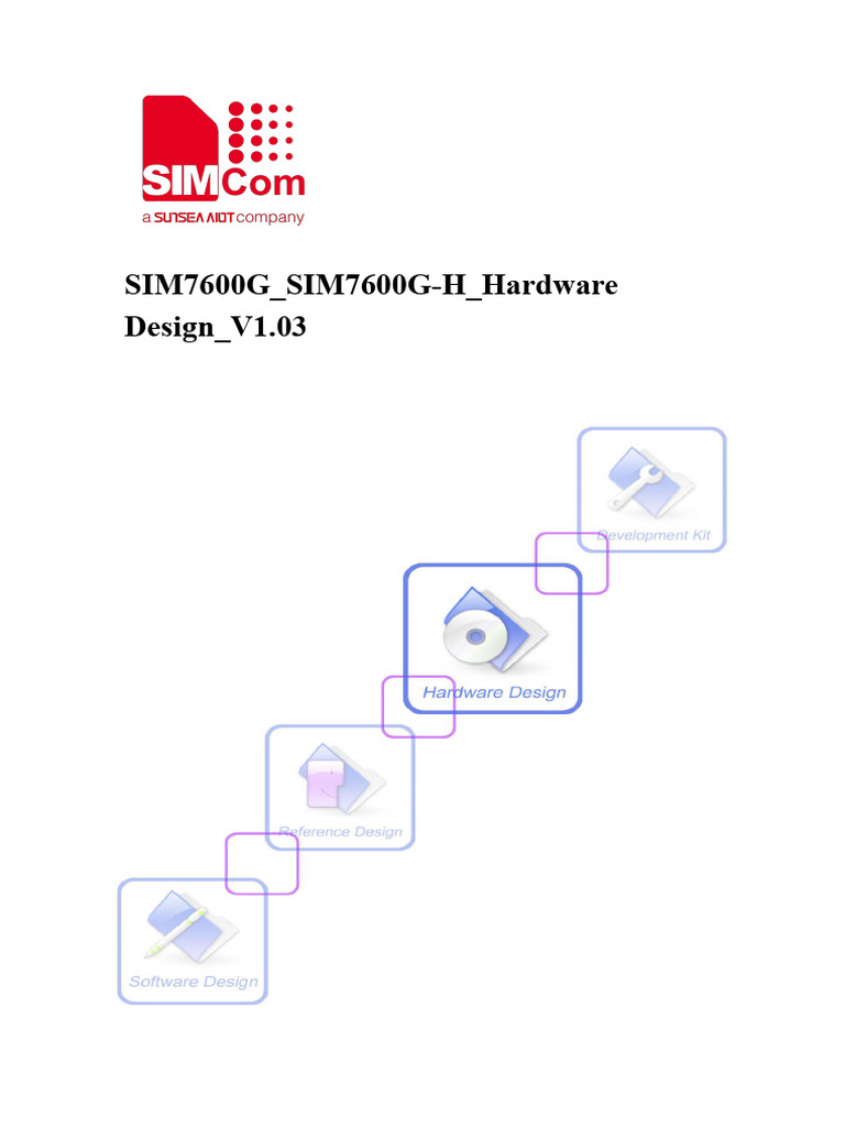 SIM7600G - SIM7600G-H - Hardware Design - V1.03 (221103) | PDF | Lte ...