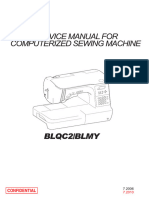 Baby Lock BLMY Sewing Machine Service Manual