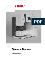 Bernina Activa 125 Sewing Machine Service Manual