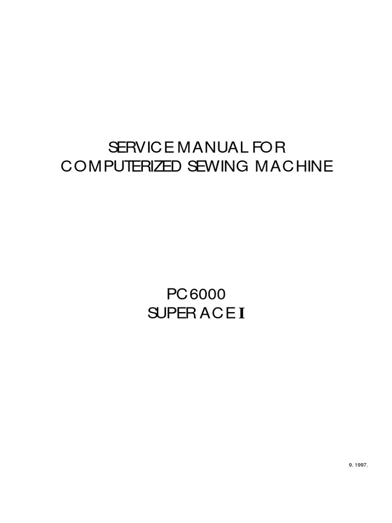 BROTHER CS6000I SERVICE MANUAL PDF intelligence overview