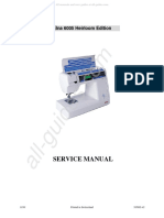 Elna 6005 Heirloom Sewing Machine Service Manual