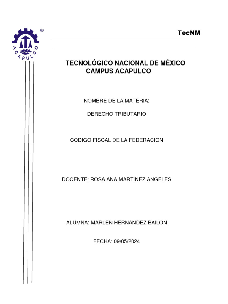 Código Fiscal de la Federación 2025 | PDF | Impuestos | Pago de regalías