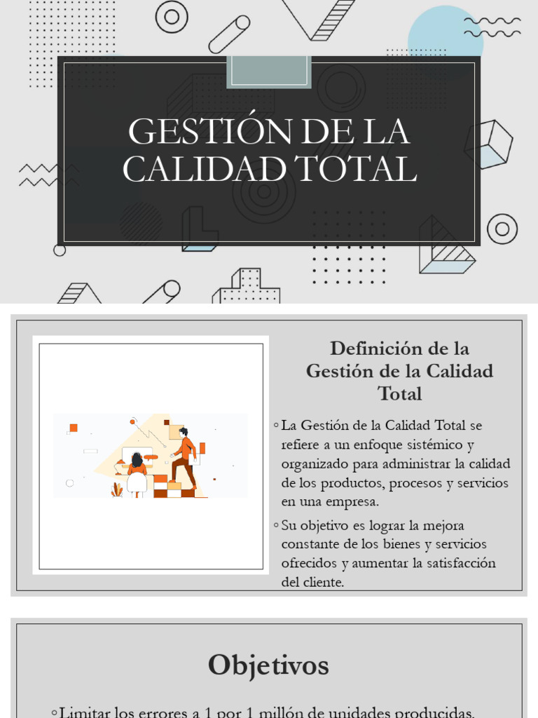 Gestión de la Calidad Total en Empresas | PDF | Gestión de la calidad ...