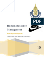 Human Resource Management: Term Paper Assignment