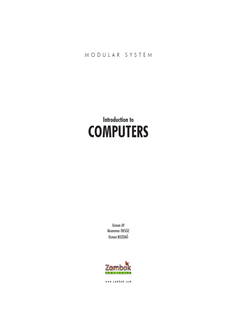 Zambak it intro to computer pdf computer hardware computer data