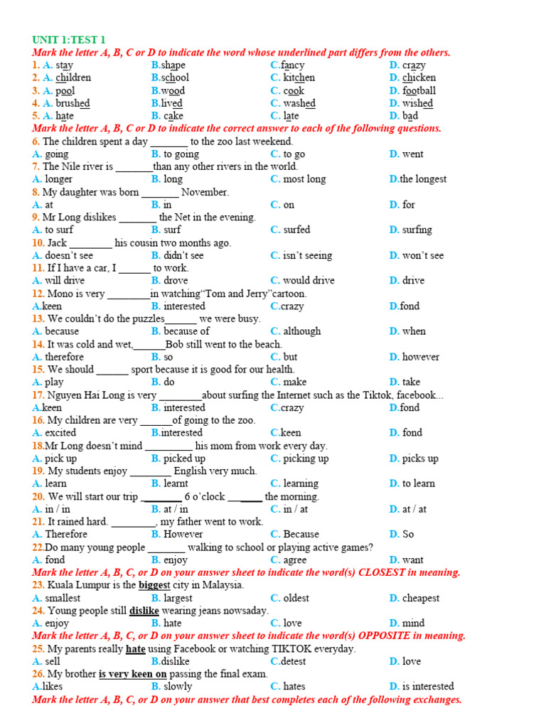 Test1 8 | PDF