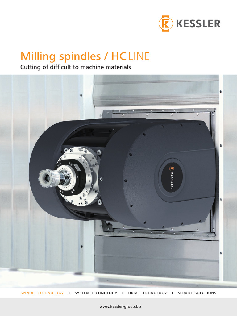 Kessler Spindle Hcline En PDF Bearing (Mechanical) Machines