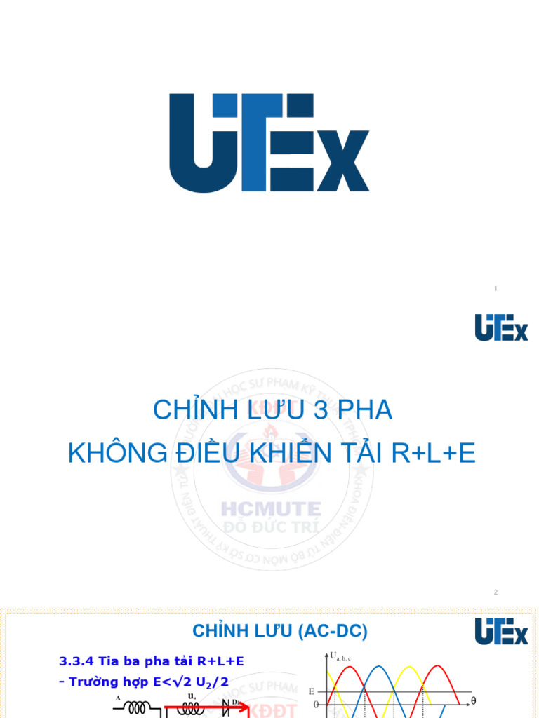 Utex c3 2 3 chinh luu tia 3 pha kh ng dieu khien tai rle pdf