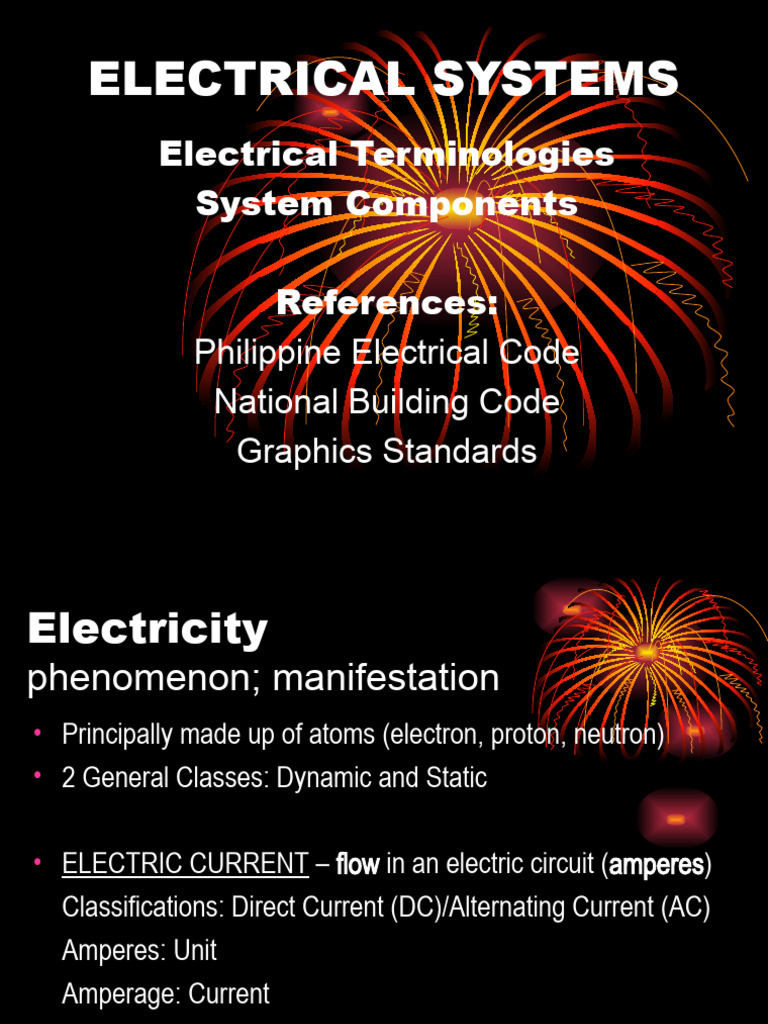 Electrical Systems and Terminologies Guide | PDF | Fuse (Electrical ...