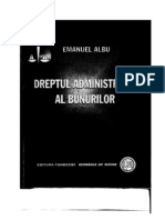 Dreptul Administrativ Al Bunurilor - Emanuel Albu - 2008 - 180 Pag