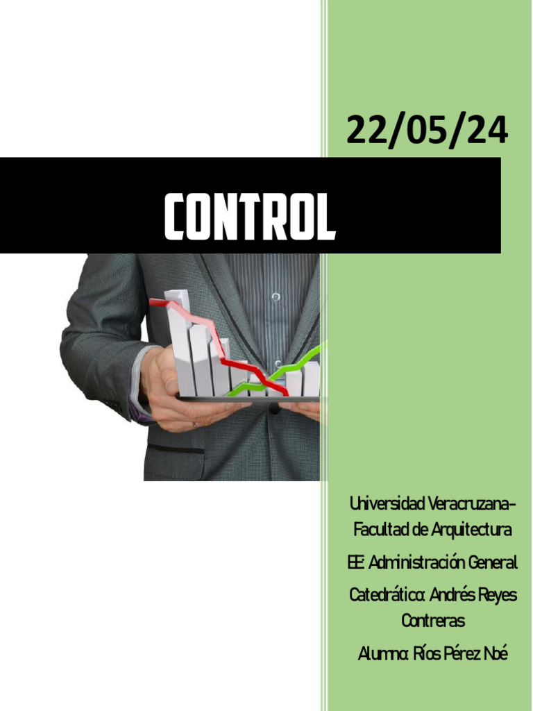 Importancia y Principios del Control Administrativo | PDF | Calidad ...