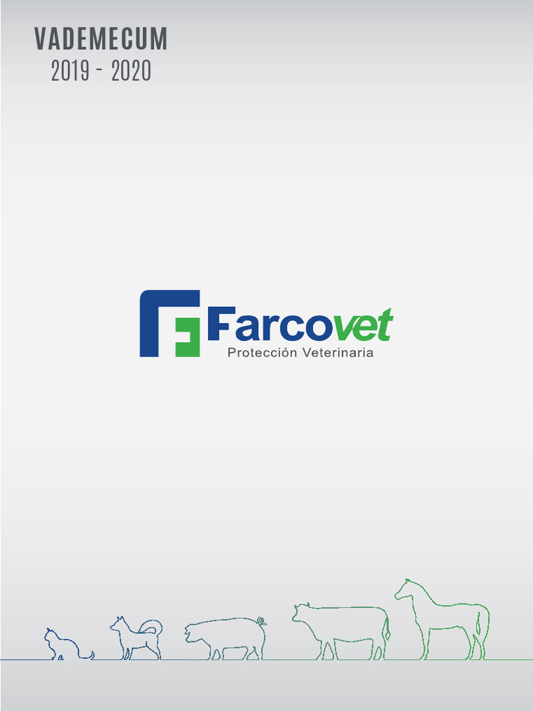 FARCOVET VADEMECUMTHERAPY Corrido2019 | PDF | Tableta (Farmacia) | Calcio
