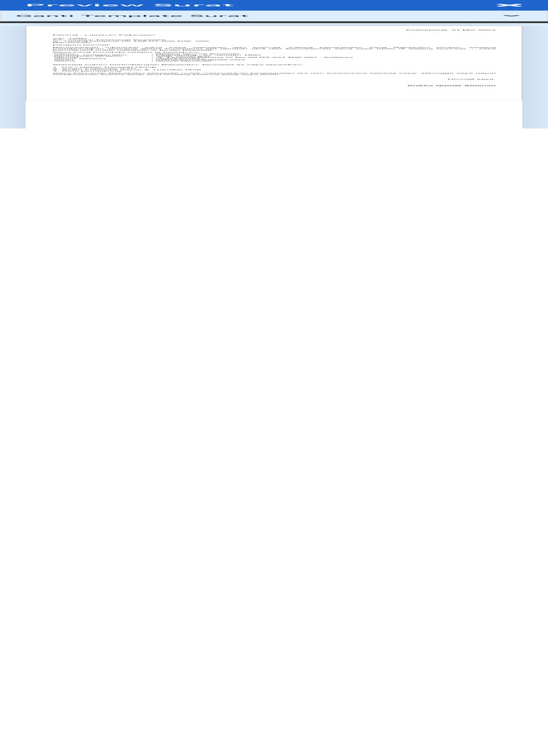 Formulir Pembuatan Surat Lamaran Pekerjaan Gratis CV Milenial PDF