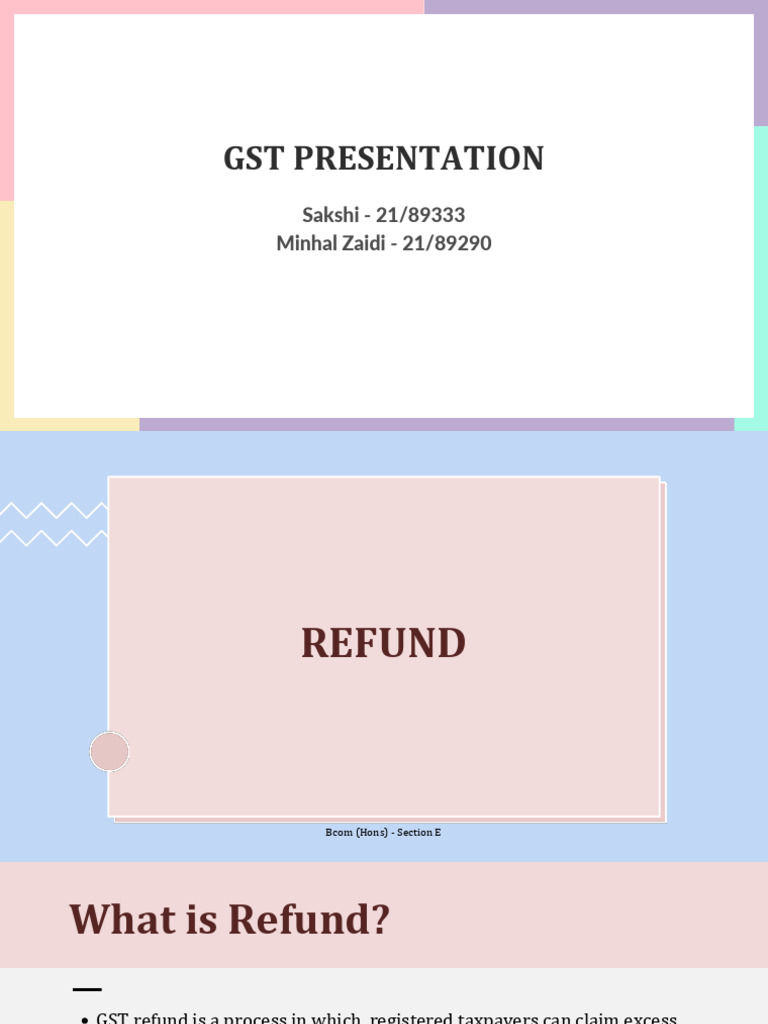 Gst Presentation Pptx 1 Download Free Pdf Value Added Tax Taxes