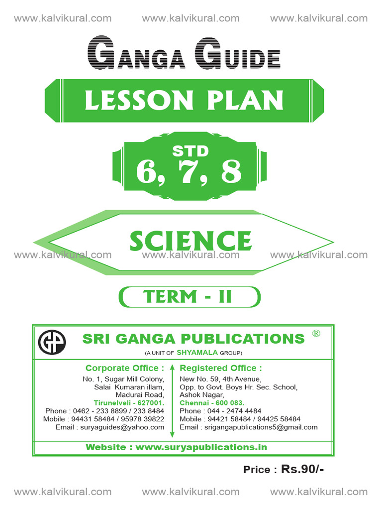 Class 6-8 Science Lesson Plans Term 2 | PDF | Heat | Temperature