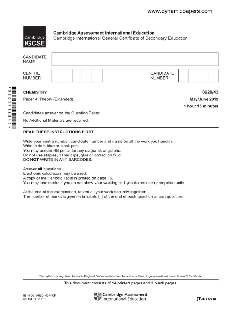 2019 MJ Paper 4 V3 | PDF