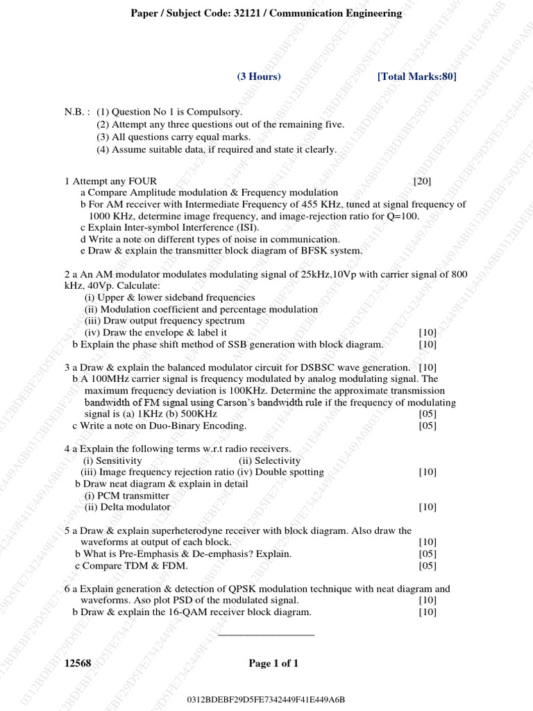 Pyq 2 | PDF | Telecommunications Engineering | Electromagnetic Radiation