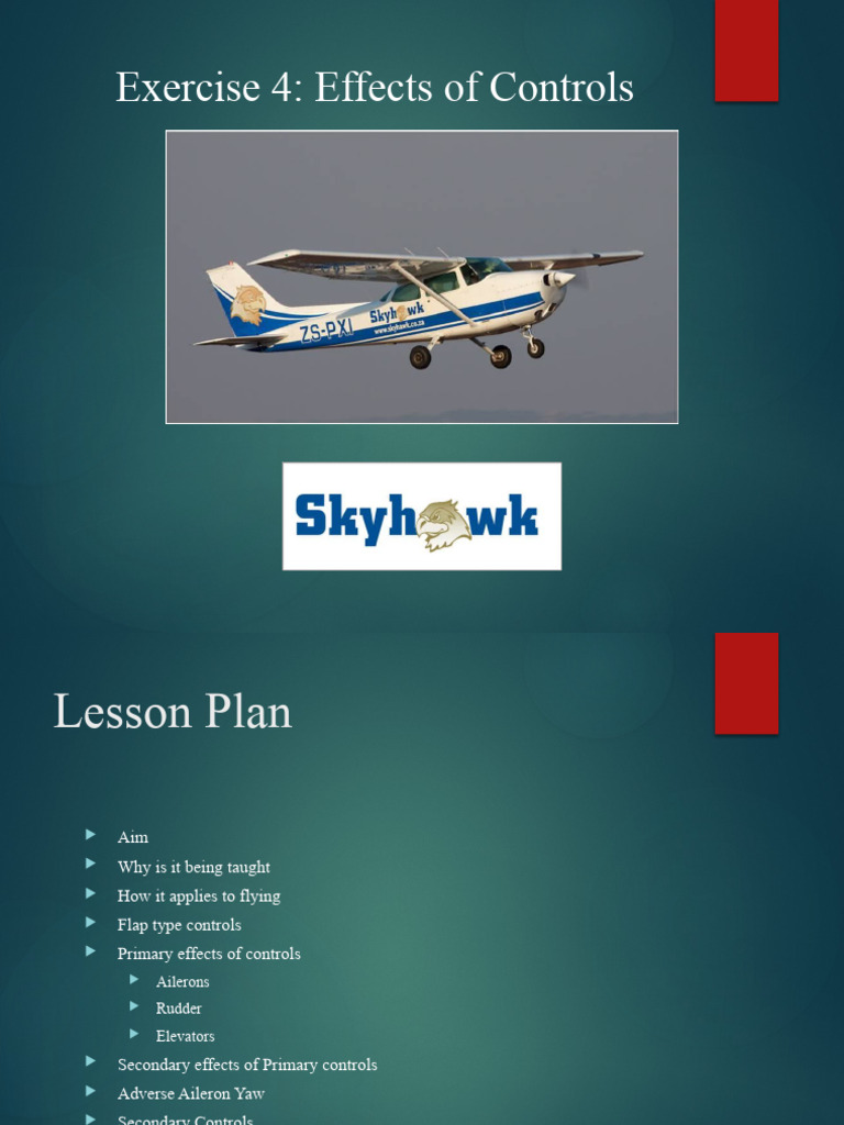Understanding Aircraft Control Effects | PDF | Flight Control Surfaces ...