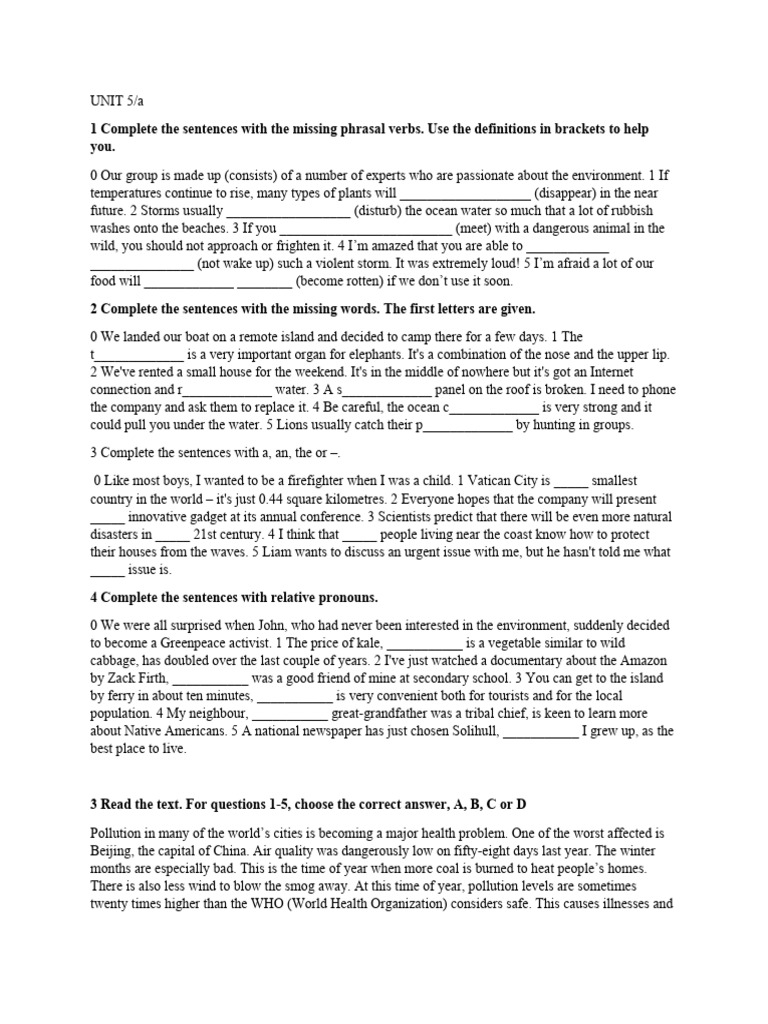 UNIT5 | Download Free PDF | Earth Sciences