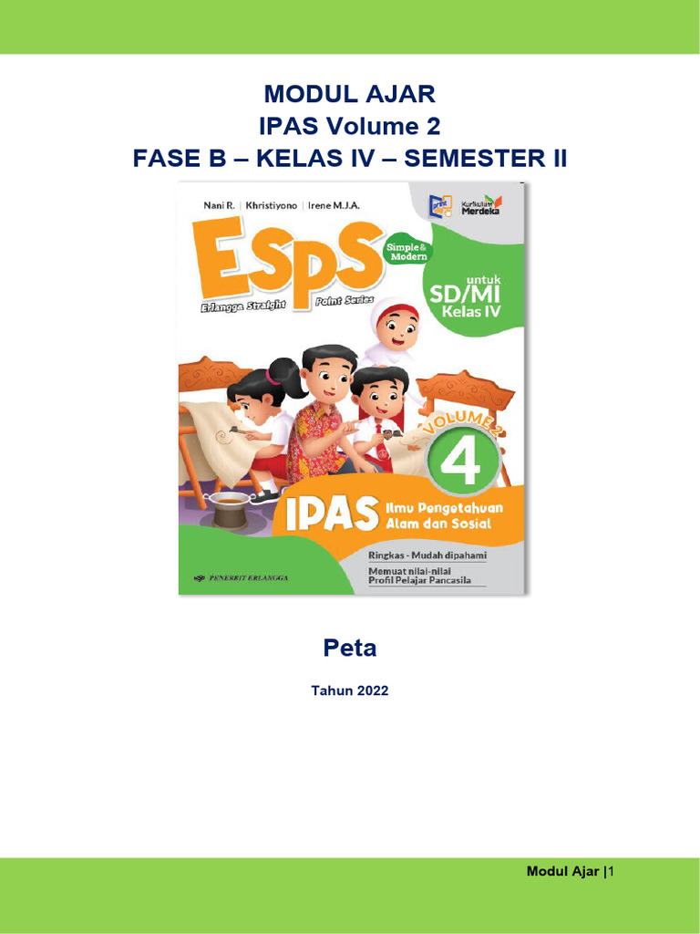 Modul Ajar IPAS Kelas 4 Semester II | PDF