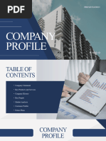 Comprehensive Company Profile Template | PDF