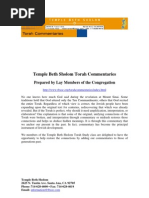 Download Temple Beth Sholom Torah Commentaries by api-3811809 SN7384501 doc pdf