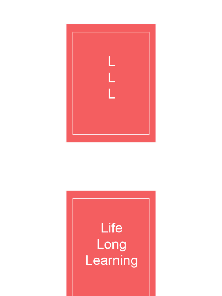 Life long learning pdf