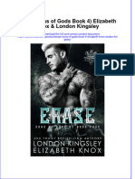 (Download pdf) Erase Sons Of Gods Book 4 Elizabeth Knox London Kingsley full chapter pdf docx 
