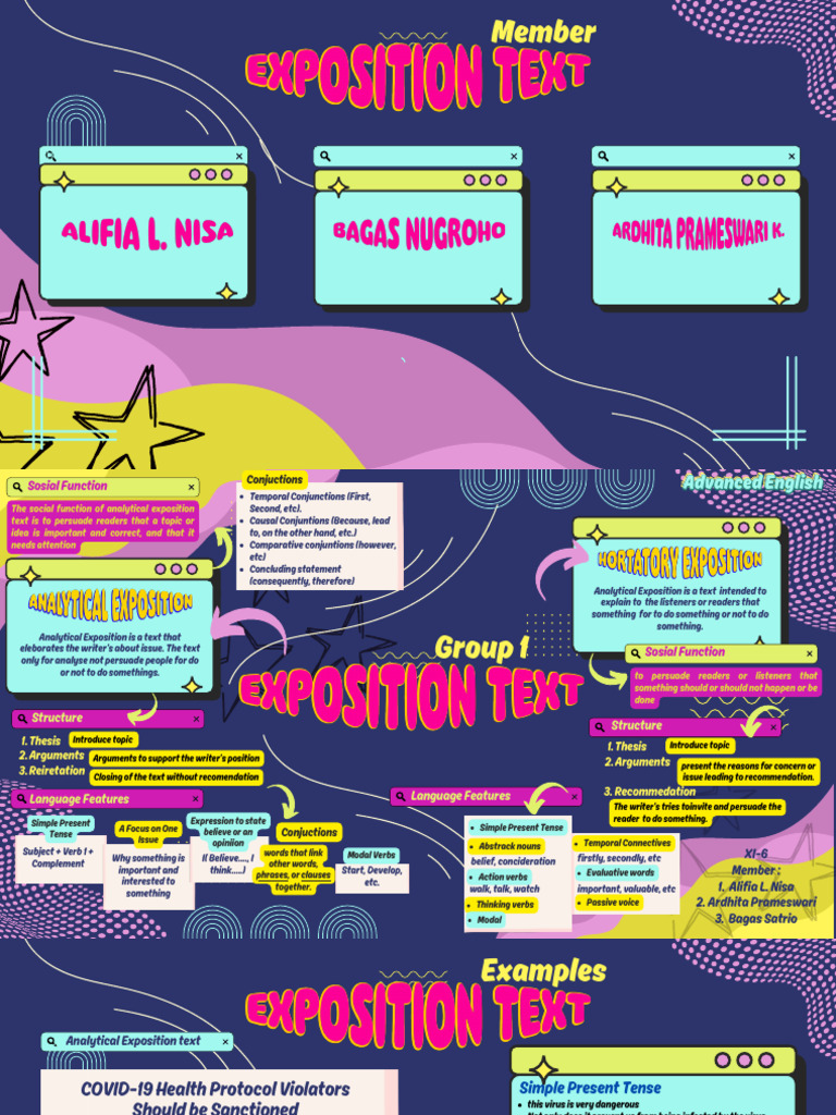 Group 1 exposition text download free pdf verb grammatical tense