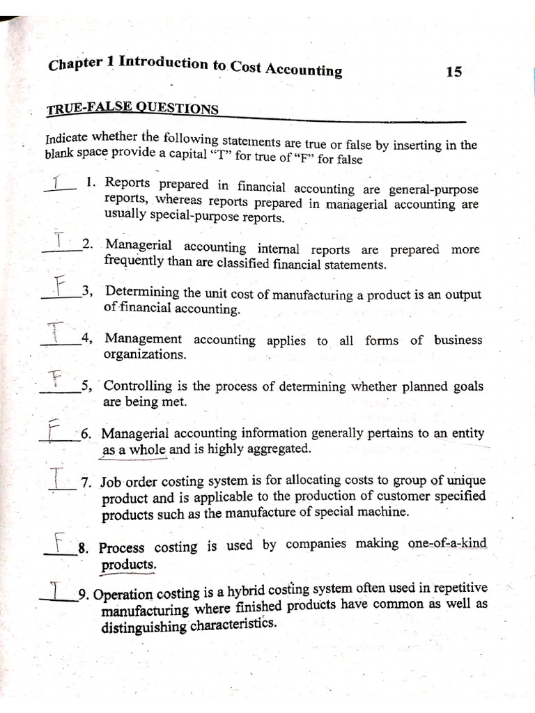 Cost Accounting by de Leon 2019 pt2 | PDF