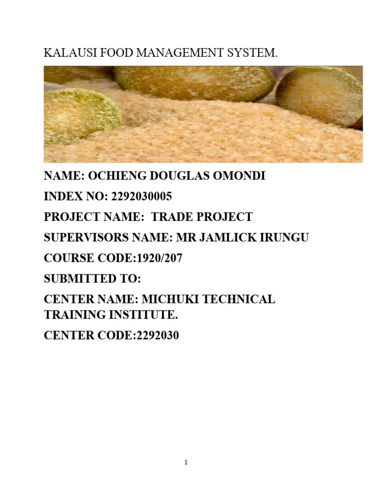 trade-project-sample-pdf-inventory-feasibility-study